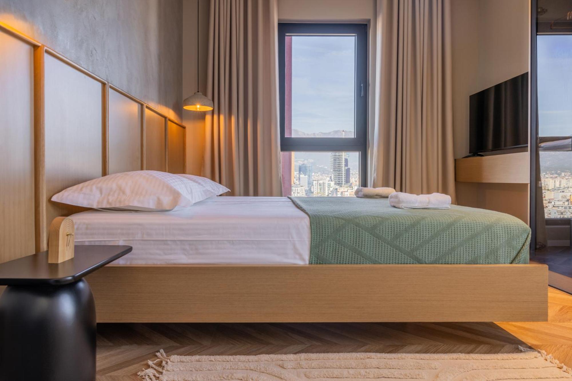 Square Inn Garden Aparthotel Tiran Dış mekan fotoğraf