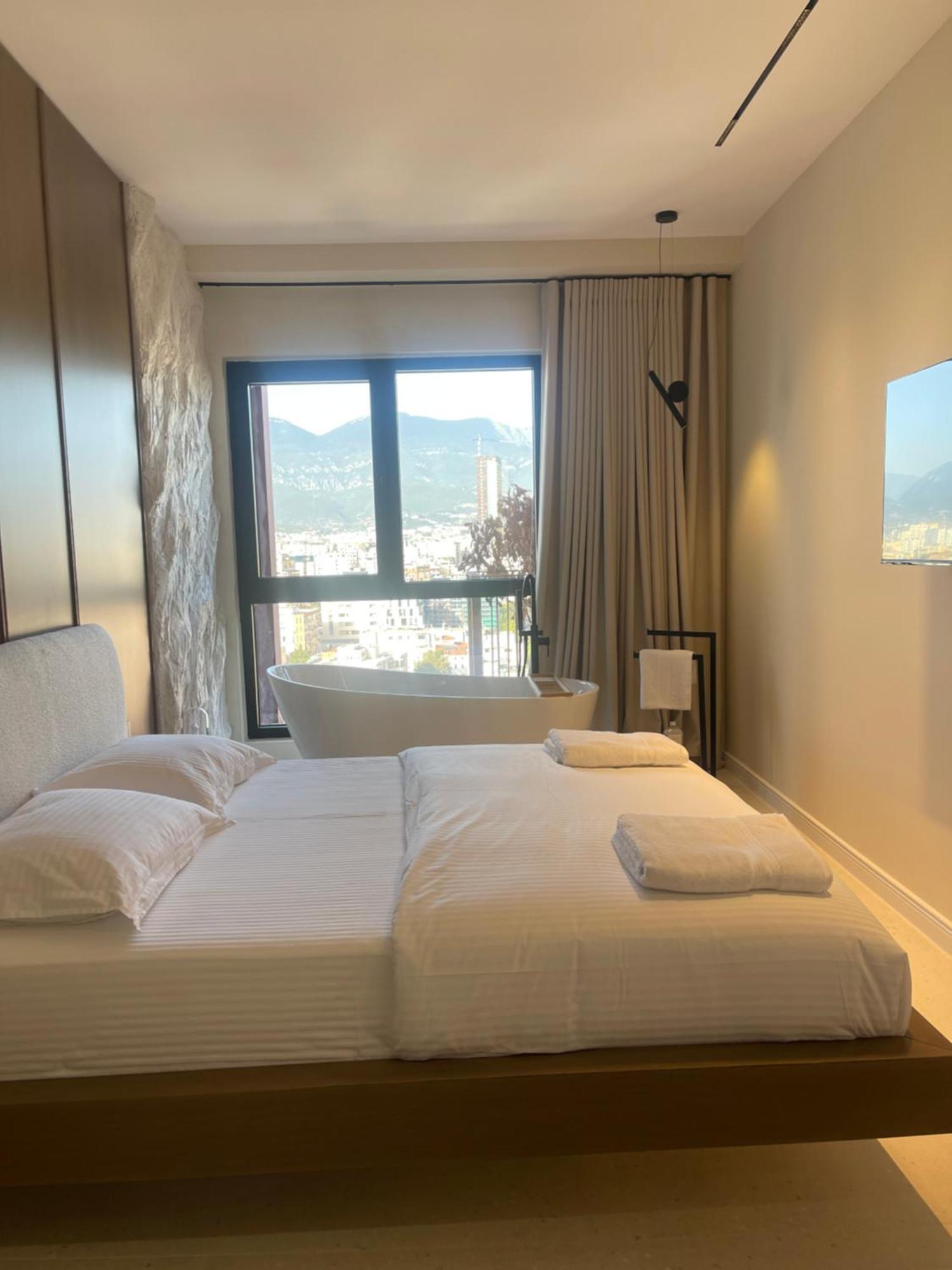 Square Inn Garden Aparthotel Tiran Dış mekan fotoğraf